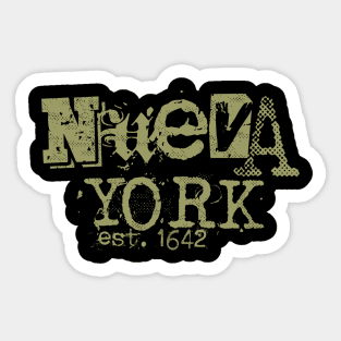 Nueva York 1642 8.0 Sticker